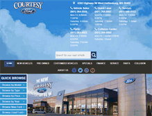 Tablet Screenshot of pinebeltford.com